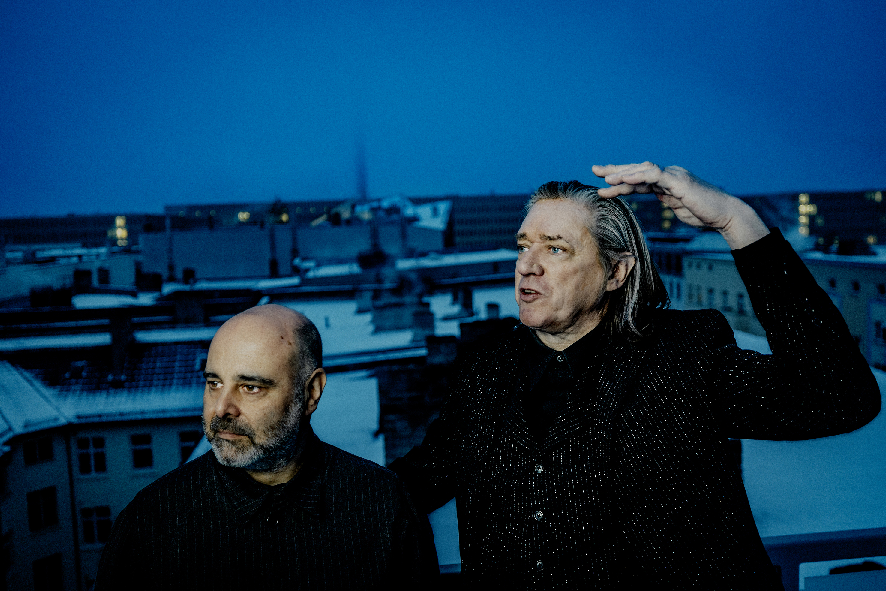 Teho Teardo e Blixa Bargeld ©Thomas Rabsch