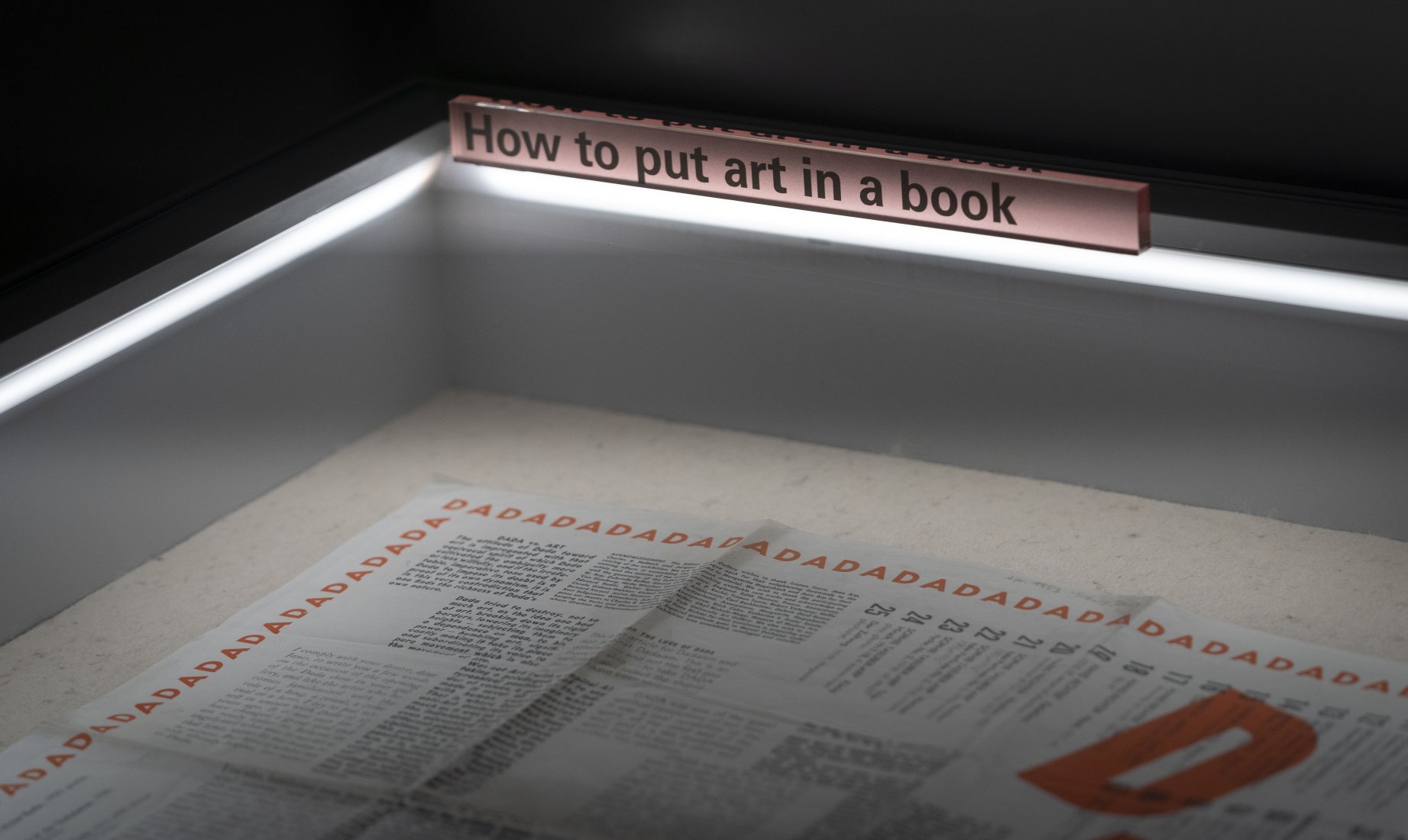 "How to put art in a book" at Teatrino di Palazzo Grassi
