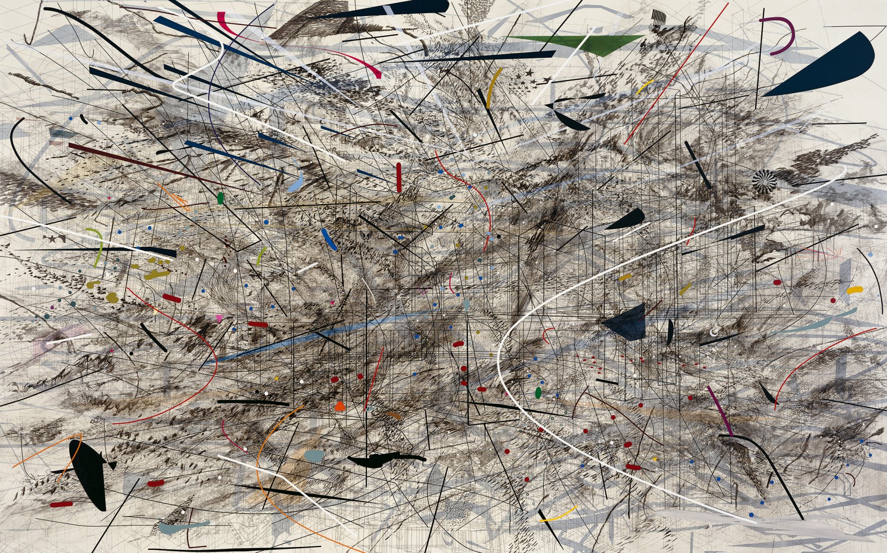 Julie Mehretu Black City, 2007