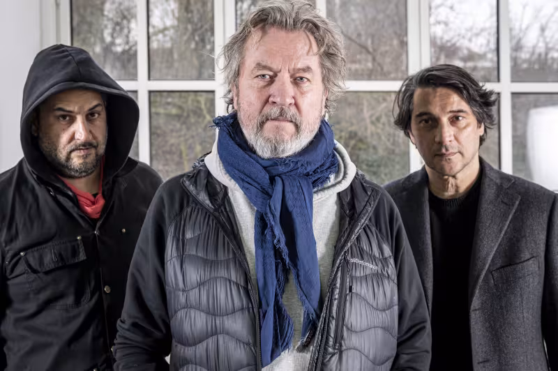Ravi Vaid, Nils Petter Molvaer, Marcel Vaid Foto by Frank Peters