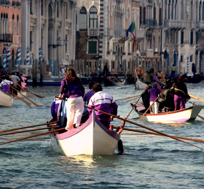 Regata storica_Palazzo Grassi