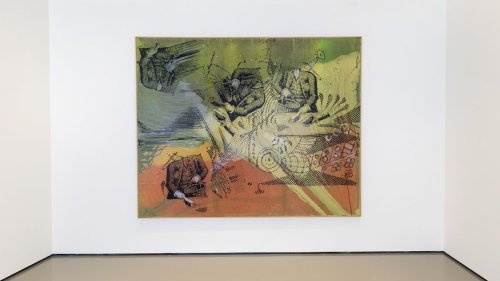 Sigmar Polke, "Für den Dritten Stand bleiben nur noch die Krümel", 1997. Pinault Collection