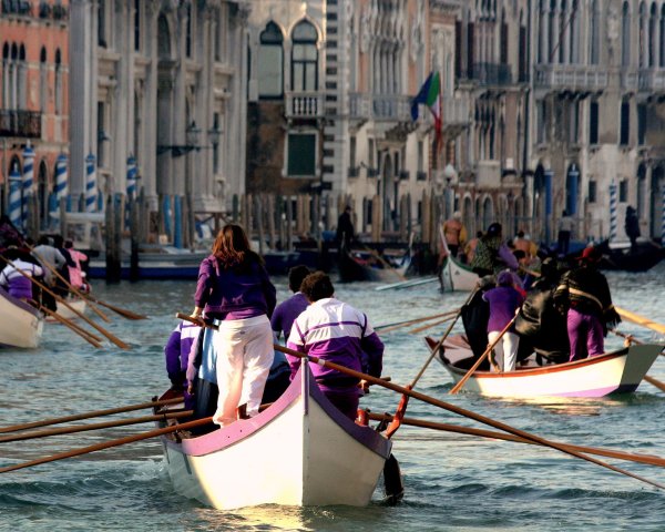 Regata storica_Palazzo Grassi