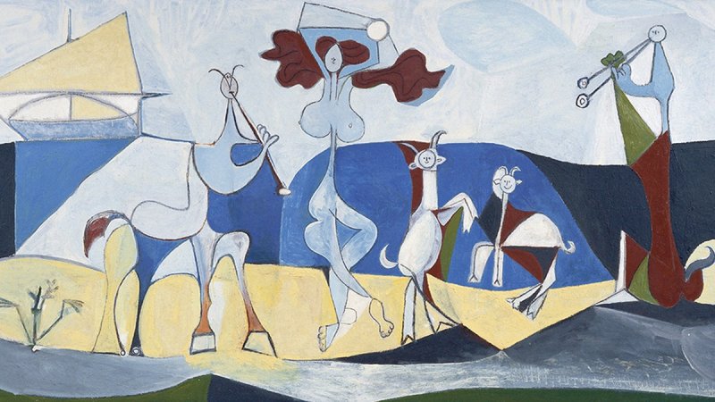 Art Print Picasso La joie de Vivre 100x50cm | Yourdecoration.com