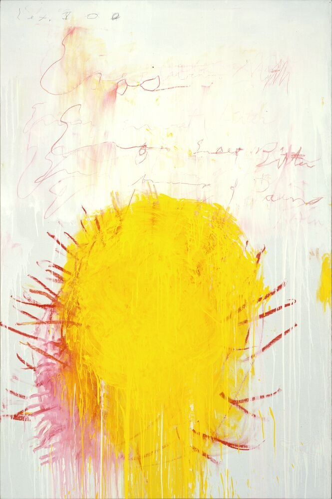 Cy Twombly, Coronation of Sesostris, 2000