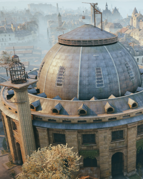 The Halle au Blé in Assassin's Creed
