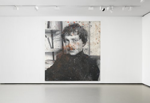 Rudolf Stingel, Untitled (Franz West), 2011
