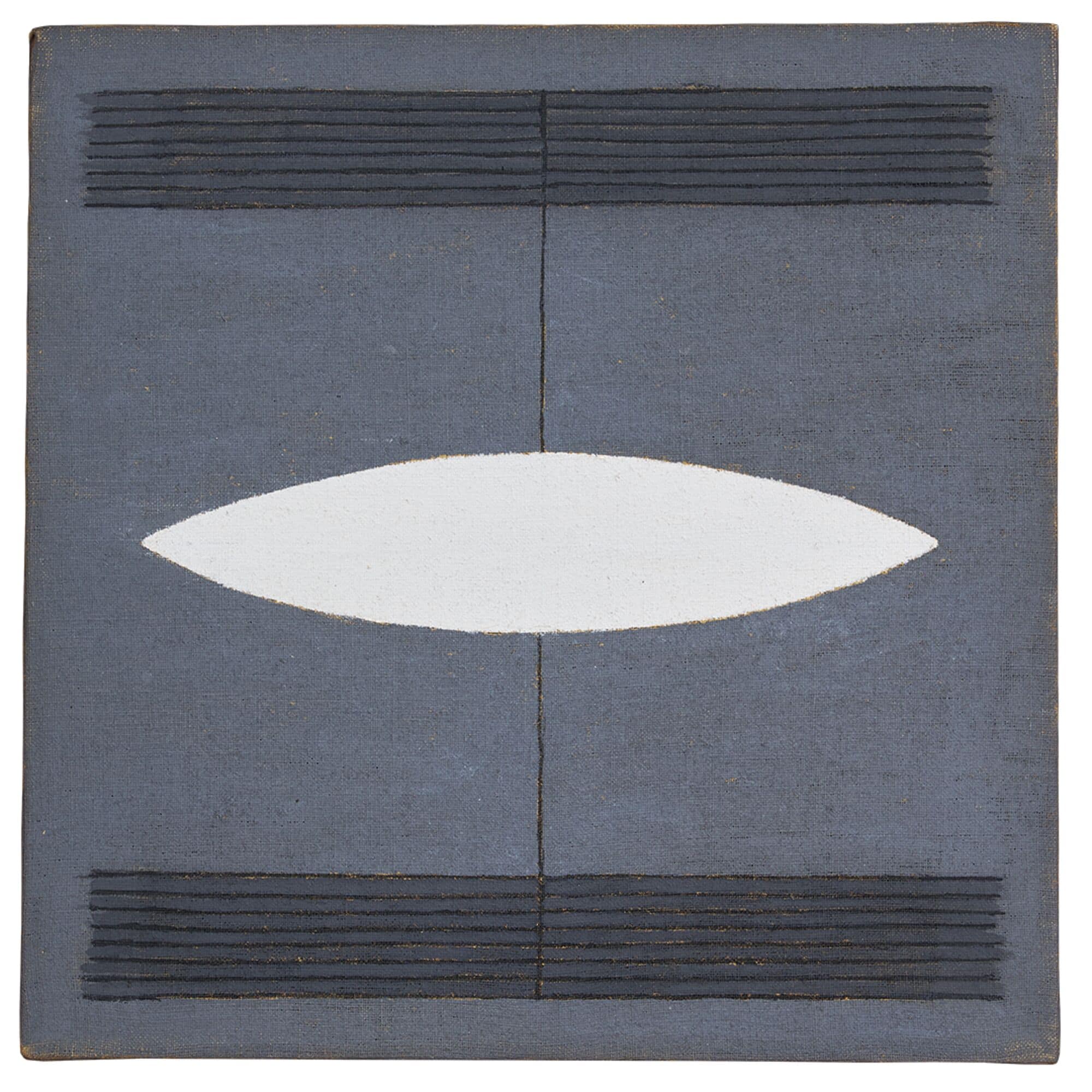Agnes Martin, Blue-Grey Composition, 1962