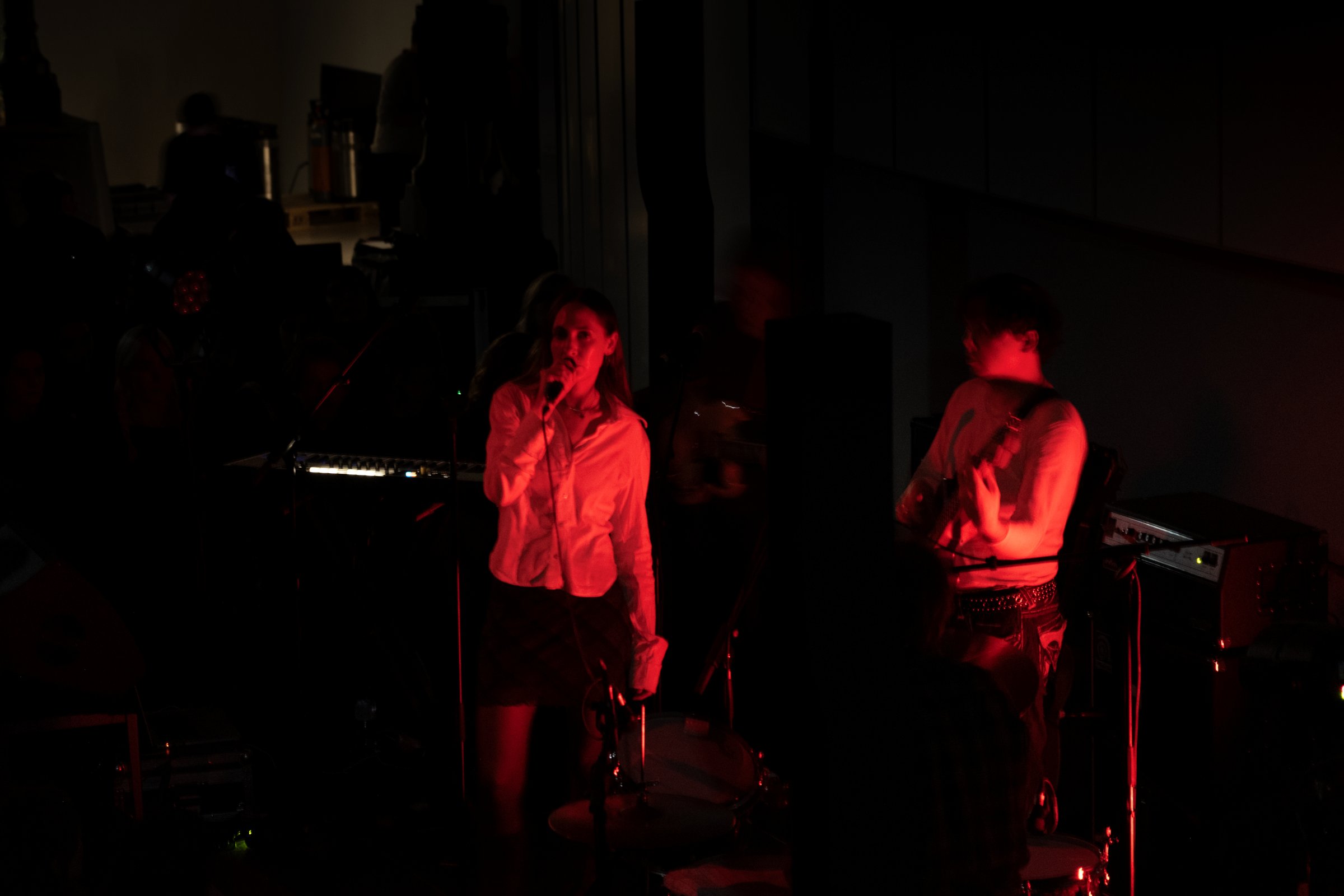 Concert de Fine à la Bourse de Commerce. Photo : Quentin Le Joly