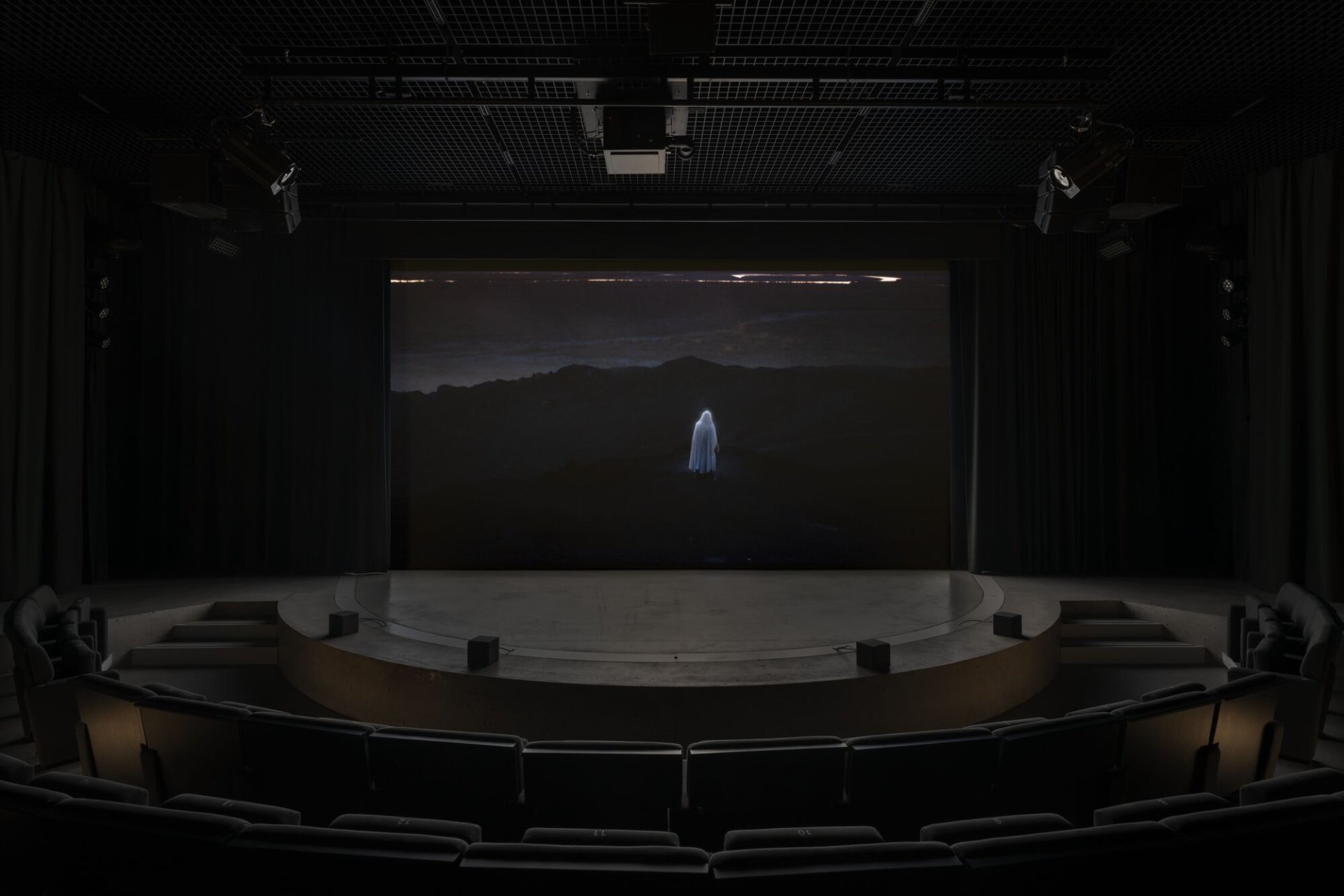 View of the exhibition Clair-obscur, Bourse de Commerce—Pinault Collection, Paris, 2026. © Tadao Ando Architect & Associates, Niney et Marca Architectes, agence Pierre-Antoine Gatier. Photo: Nicolas Brasseur.
