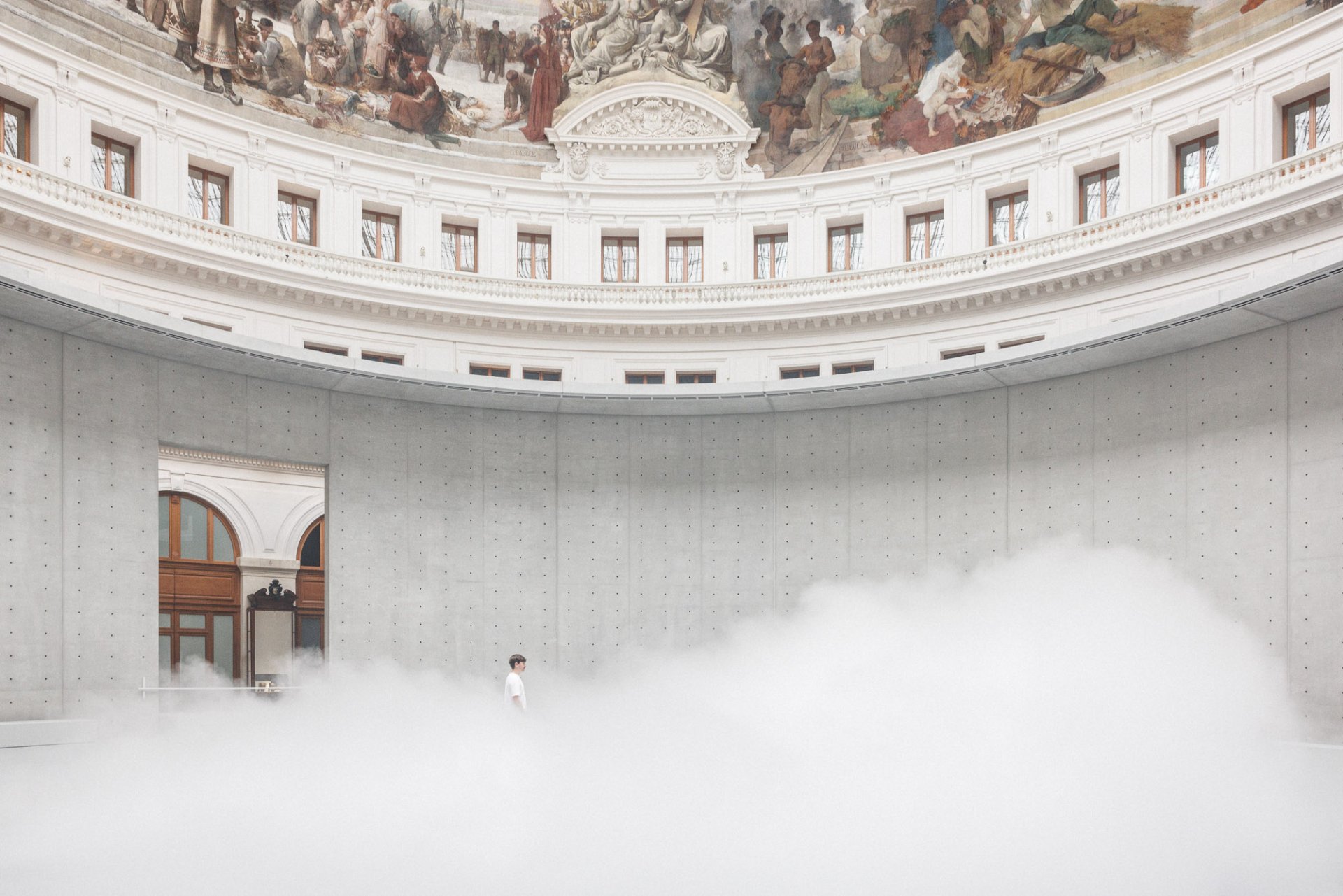 Fujiko Nakaya, #Cloud07156, 2026. © Photo : Florent Michel.