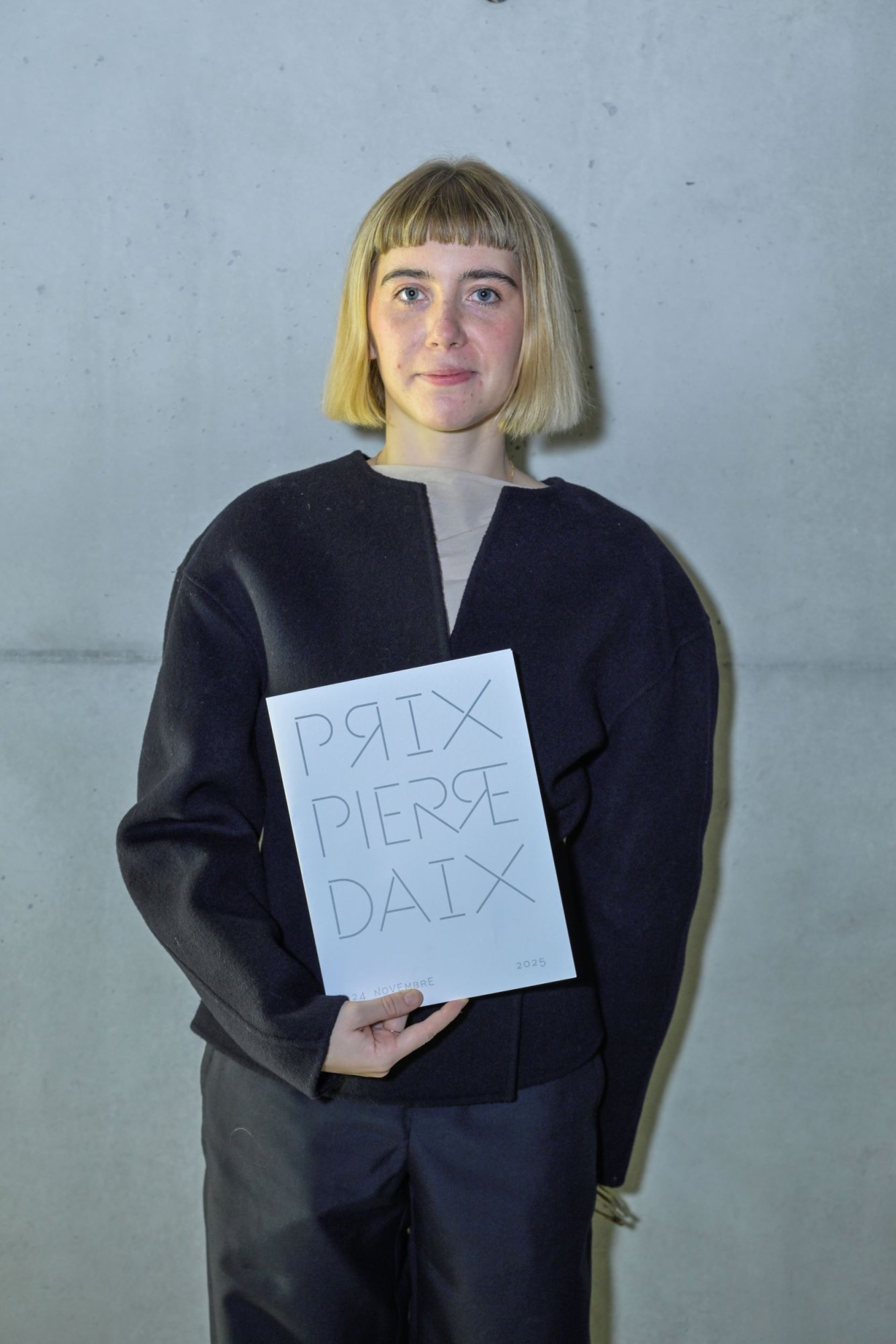 Remise de la bourse Pierre Daix 2025. Photo : Julio Piatti