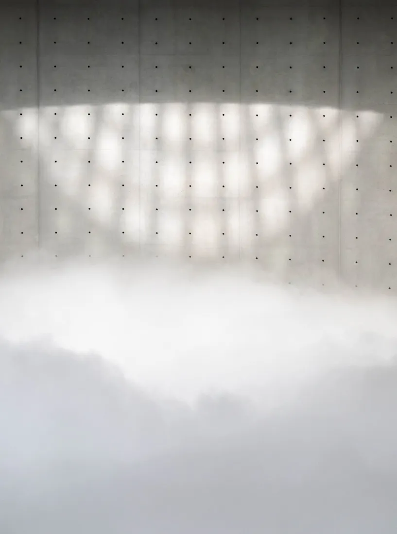 Fujiko Nakaya, Cloud #07156, 2026, Bourse de Commerce – Pinault Collection, Paris, 2026. © Photo : Mickaël Llorca.