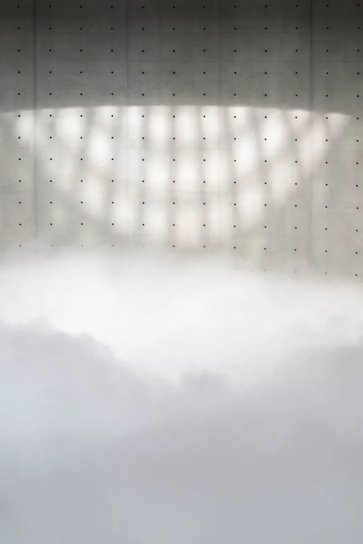 Fujiko Nakaya, Cloud #07156, 2026, Bourse de Commerce – Pinault Collection, Paris, 2026. © Photo : Mickaël Llorca.