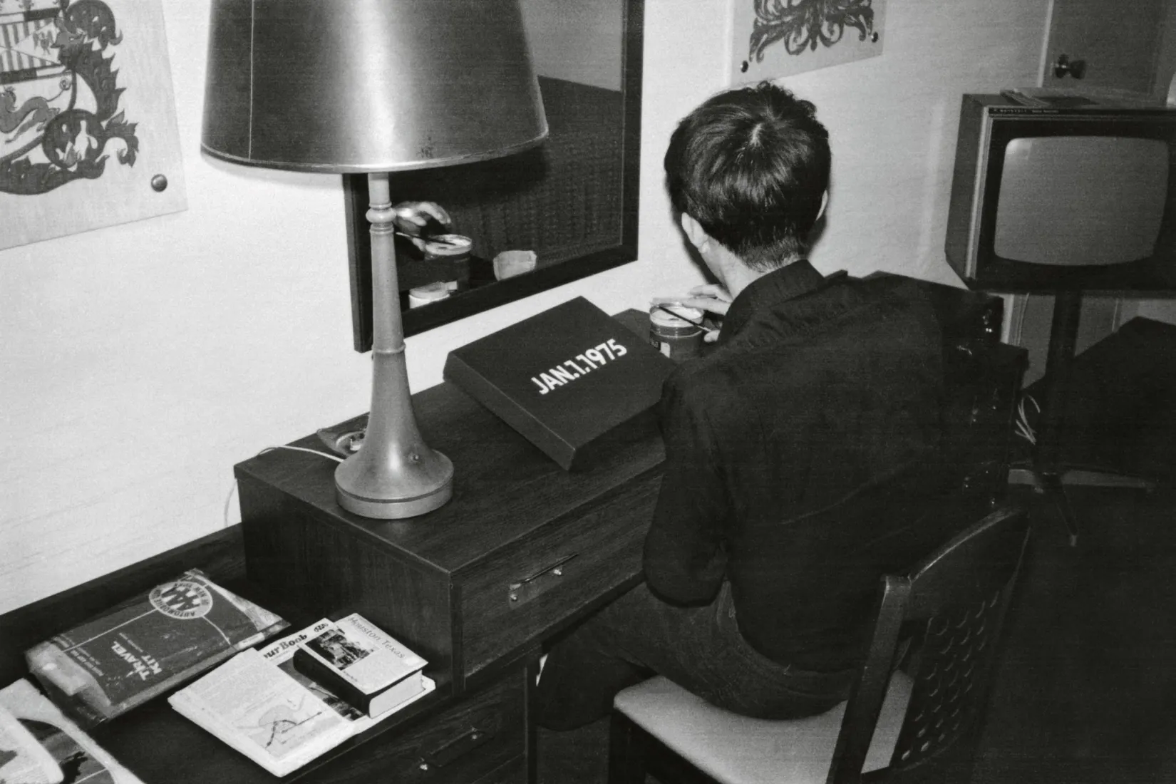 Portrait de On Kawara, 1975