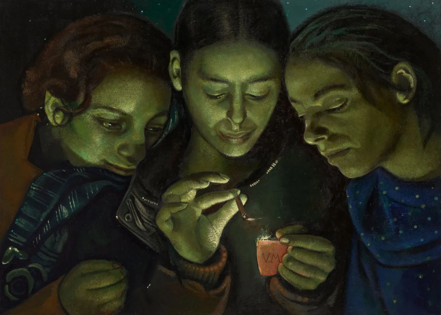 Victor Man, Titiriteros, 2023 © Victor Man. Courtesy David Zwirner. Pinault Collection © Adagp, Paris, 2026. Photo : def image