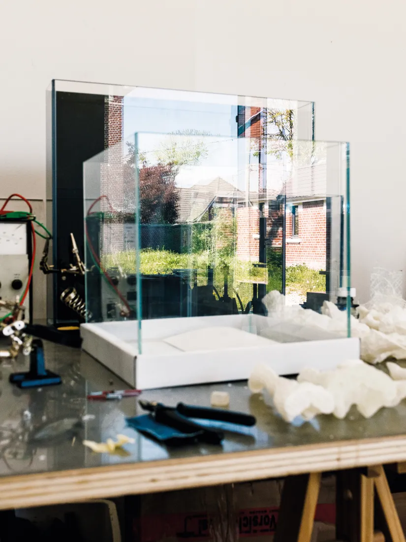 Artists residency, Lens