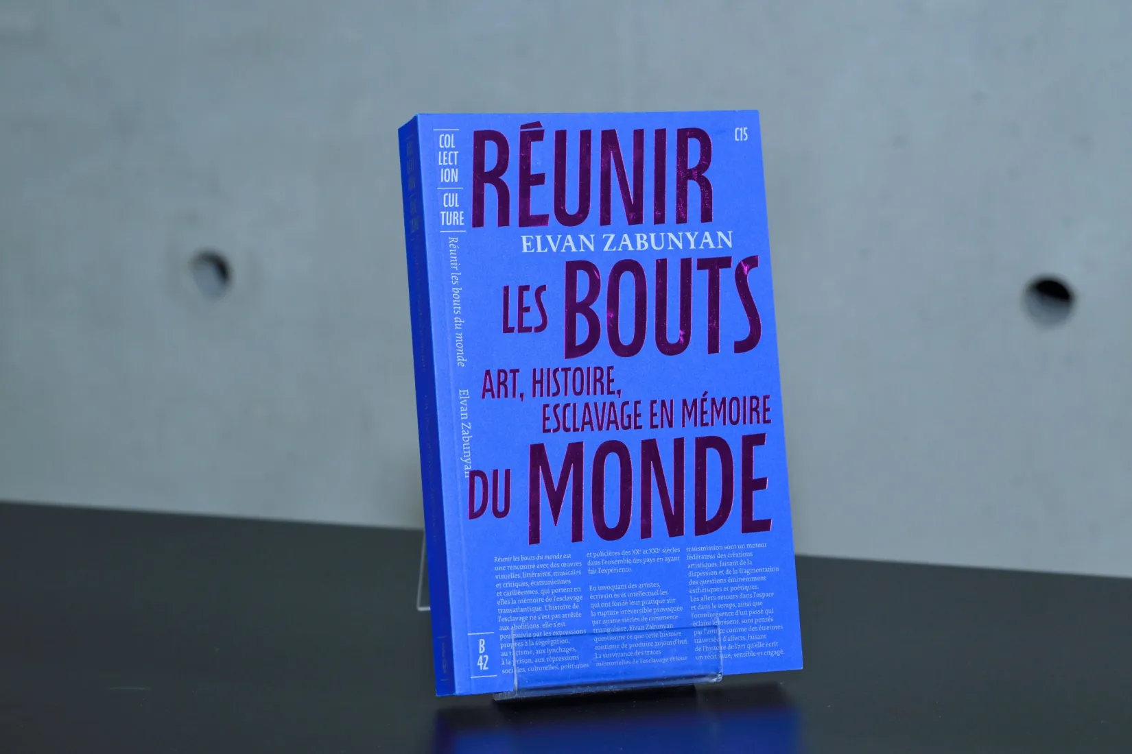 Livre d'Elvan Zabunyan Prix Pierre Daix