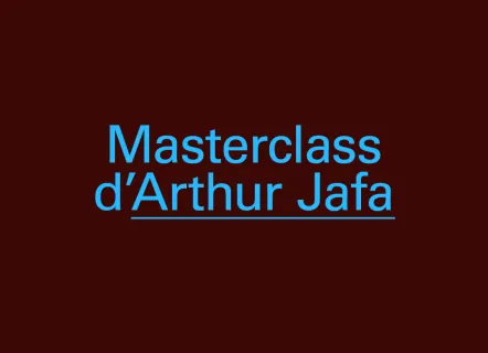 Masterclass d’Arthur Jafa 