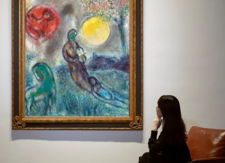 Vue d'exposition, Christie's 