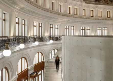 Bourse de Commerce — Pinault Collection © Tadao Ando Architect & Associates, Niney et Marca Architectes, agence Pierre-Antoine Gatier. Photo Florent Michel.