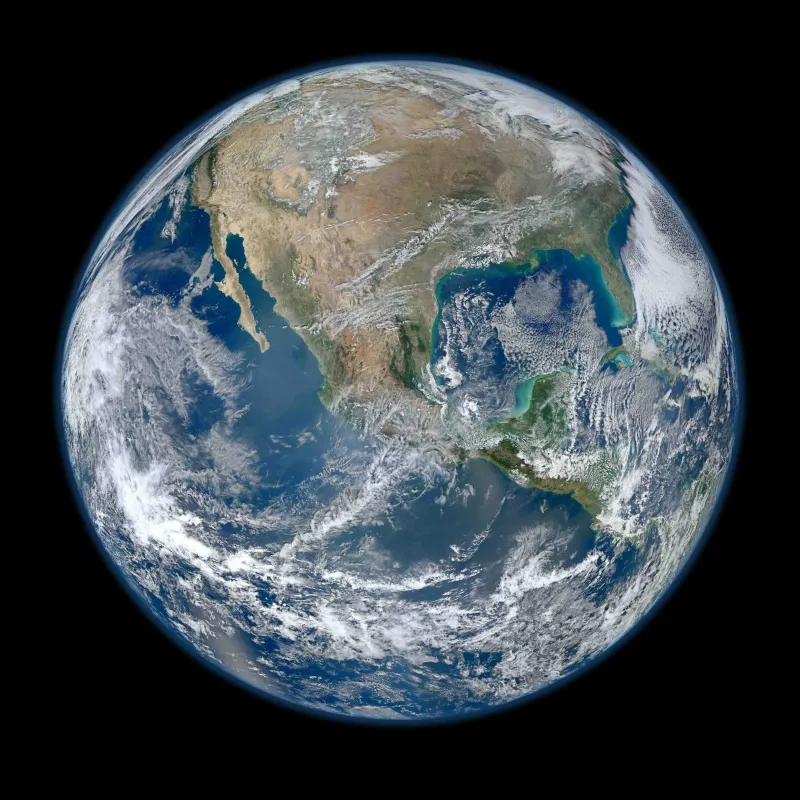 Image de la terre