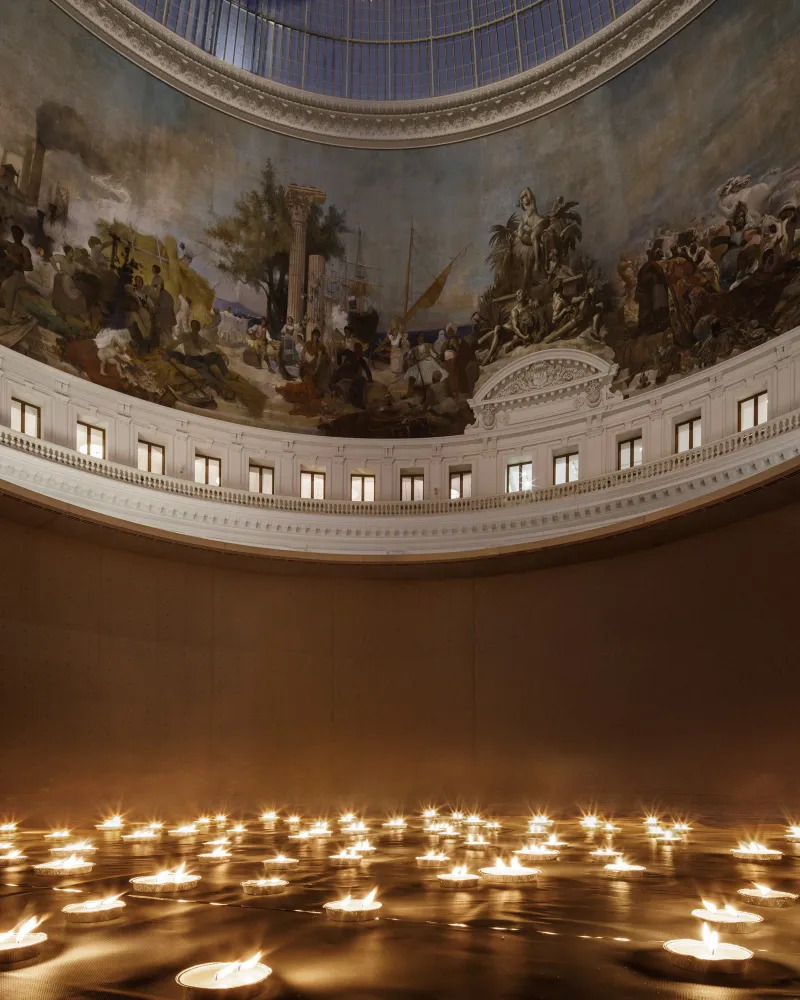 Nuit des musées. Renaud Auguste-Dormeuil, I Will Keep A Ligth Burning. © Florent Michel / 11h45