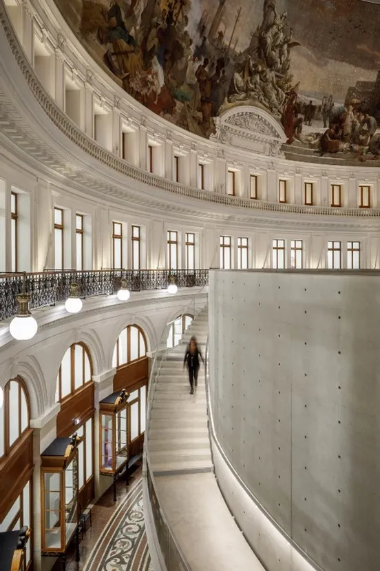 Bourse de Commerce — Pinault Collection © Tadao Ando Architect & Associates, Niney et Marca Architectes, agence Pierre-Antoine Gatier. Photo Florent Michel.