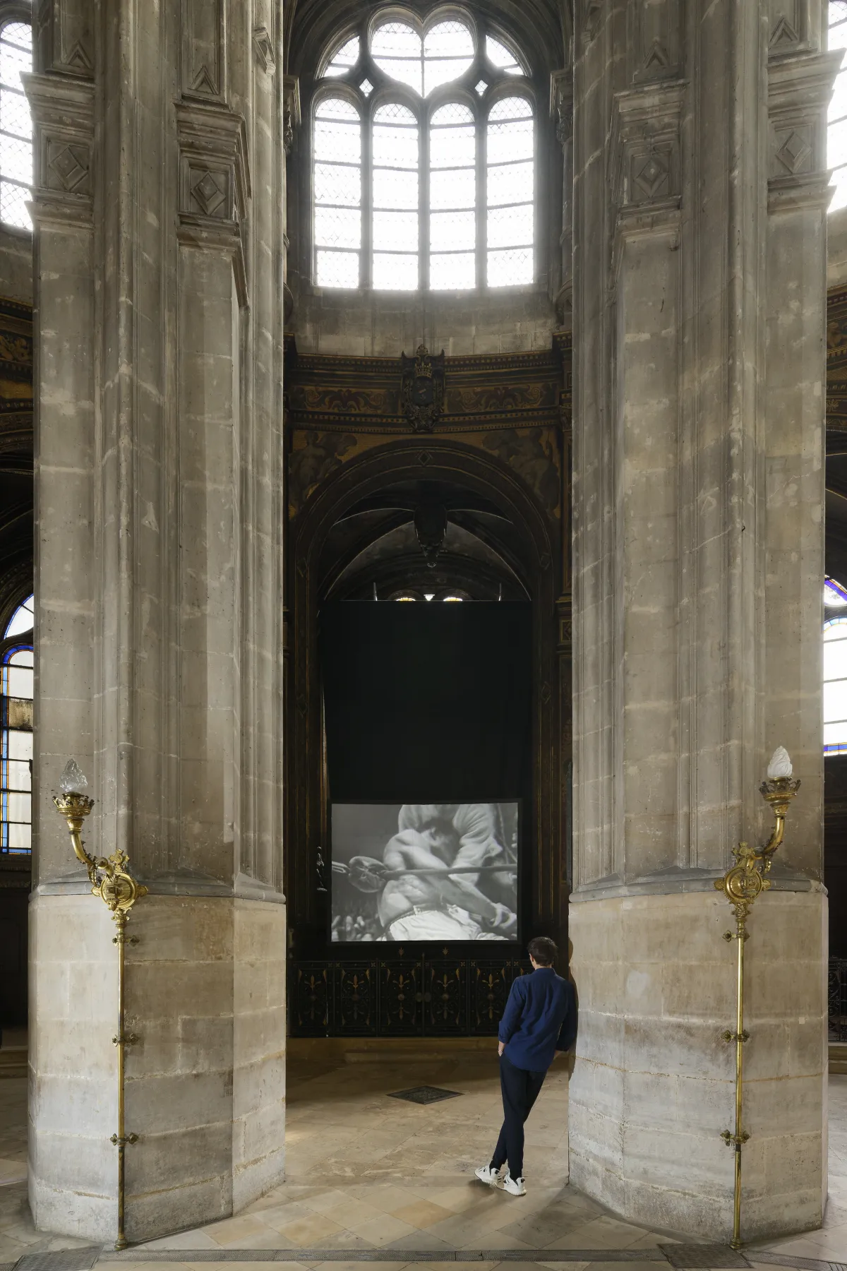 Lucas Arruda, Neutral Corner, 2018, vidéo, 4 min. 27 sec. Courtesy Mendes Wood DM, São Paulo, Brussels, New York © Pinault Collection