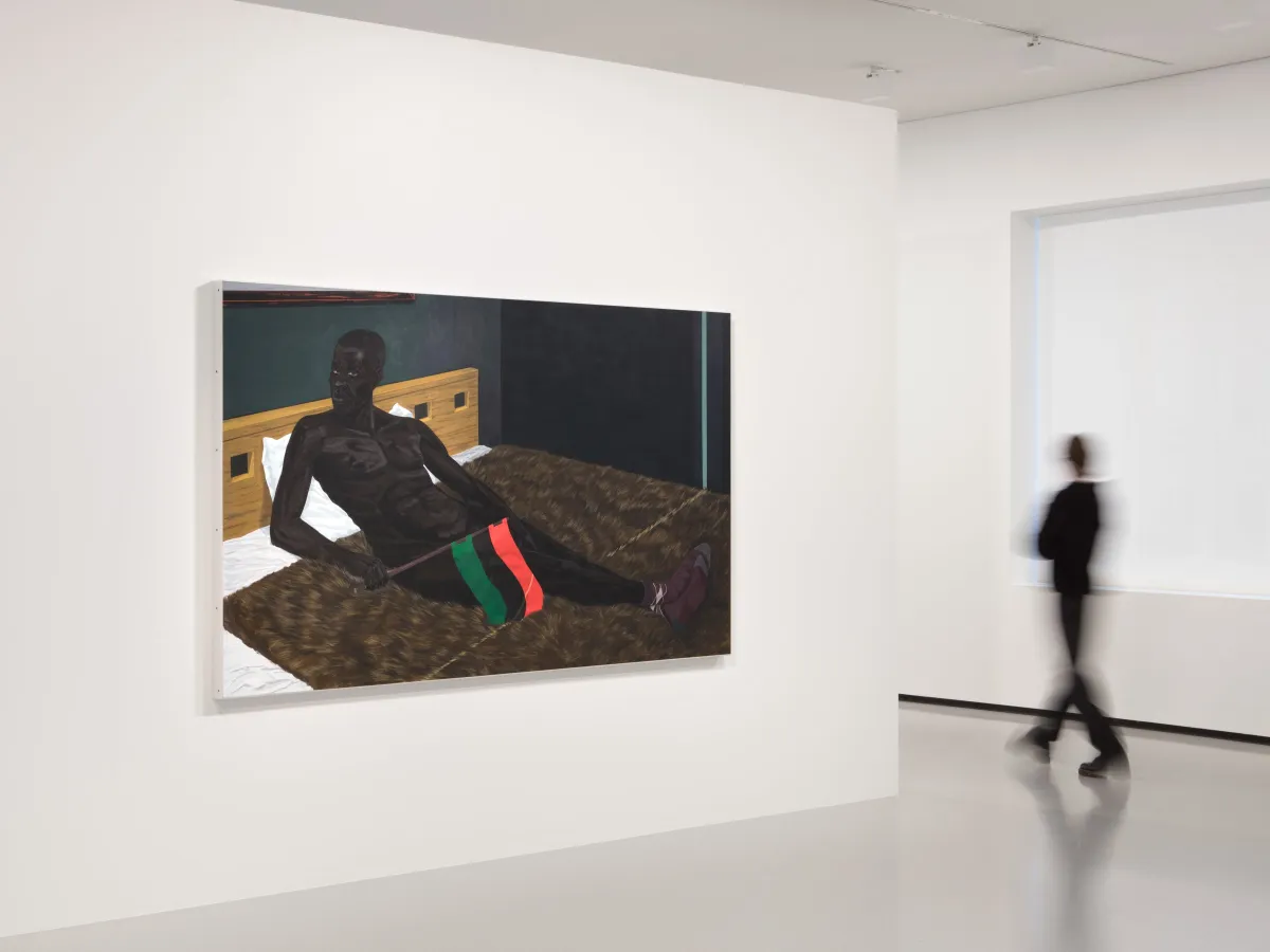 Kerry James Marshall, Untitled, 2012 © Kerry James Marshall / Courtesy de l'artiste et Pinault Collection / Photo Claire Lavabre