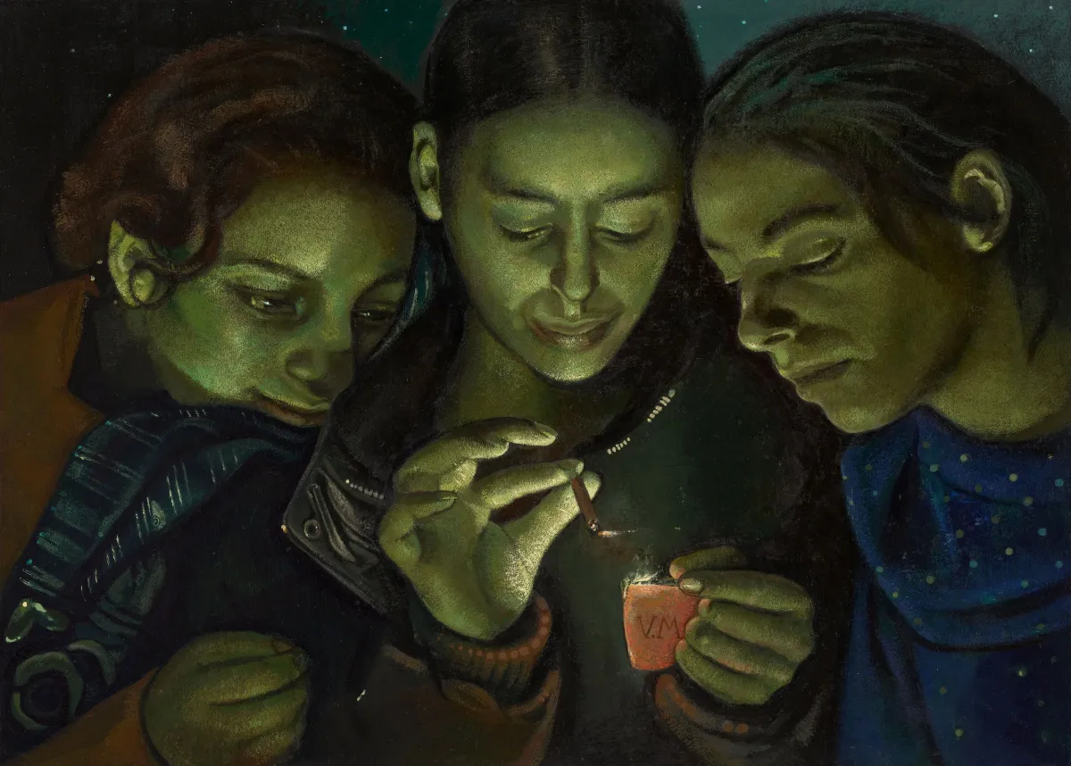 Victor Man, Titiriteros, 2023 © Victor Man. Courtesy David Zwirner. Pinault Collection © Adagp, Paris, 2026. Photo : def image